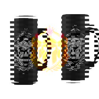 Espartano Oro Griego Esparta Casco Gladiador Spartan Taza de café - Regaloses
