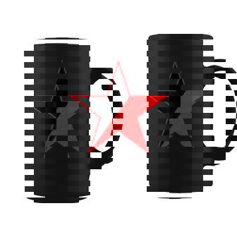 Estrella Negra Y Roja De La Anarquía2 Taza de café - Regaloses