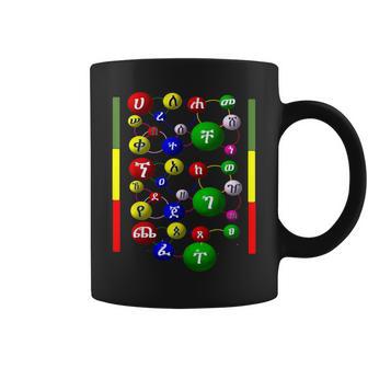 Ethiopian Dress Clothes Geez Alphabet Coffee Mug - Monsterry