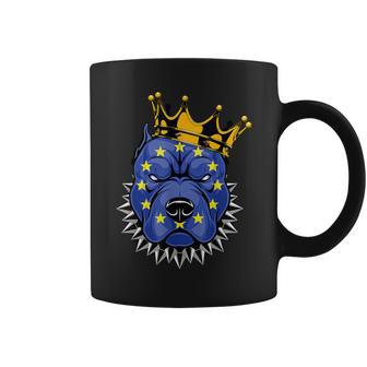 European Union Dog Pride European Union Flag Eu Dna Souvenir Coffee Mug - Monsterry AU