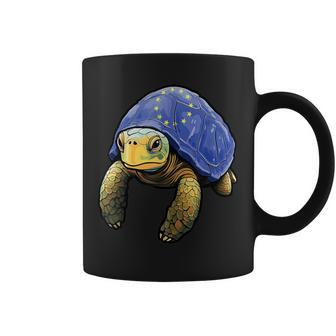 European Union Turtle Pride European Union Flag Eu Souvenir Coffee Mug - Monsterry AU