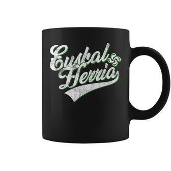 Euskal Herria Euskadi Roots Basque Country Pais Vasco Flag Coffee Mug - Monsterry AU