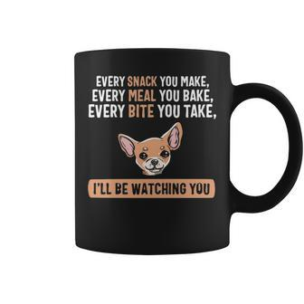 Every Snack Chiweenie Cute Puppy Owner Dog Lover Gif Coffee Mug | Mazezy