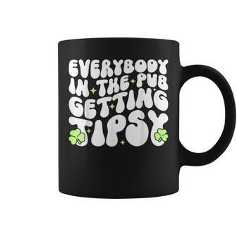 Everybody In The Pub Getting Tipsy St Patrick's Day Coffee Mug | Mazezy