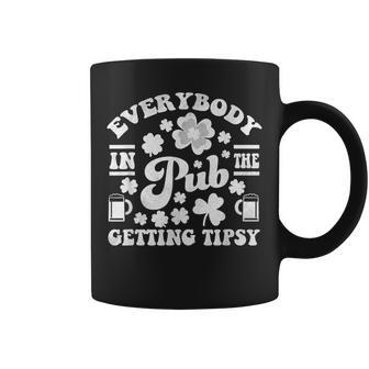 Everybody In The Pub Getting Tipsy St Patrick's Day Coffee Mug | Mazezy