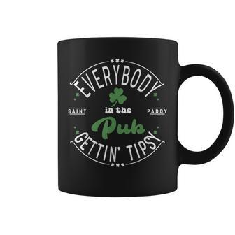 Everybody In The Pub Getting Tipsy St Pattricks Day Coffee Mug - Seseable