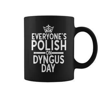 Everyones Polish On Dyngus Day Poland Pride Buffalo Coffee Mug - Seseable