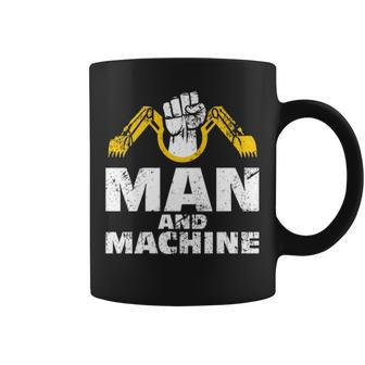 Excavator Worker Buidling Dredge Driver Coffee Mug | Mazezy