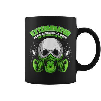 Exterminator For Pest Controller Profession Coffee Mug - Monsterry DE