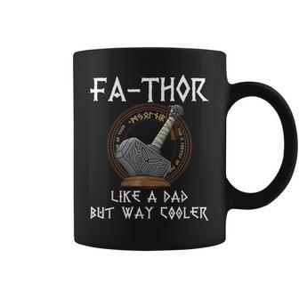 Fa-Thor Fathor Fathers Day Fathers Day Dad Father Coffee Mug - Monsterry CA