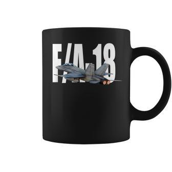FA18 F18 Super Hornet Navy Fighter Plane Coffee Mug - Monsterry