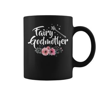 Fairy Godmother Flowers Godmom God Mother Godparent Coffee Mug - Thegiftio UK
