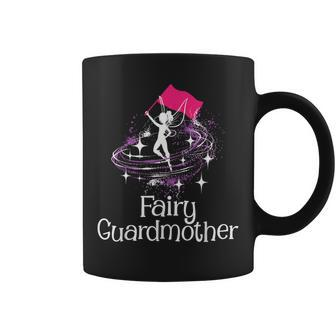 Fairy Guardmother Flag Spinning Winter Guard Colorguard Coffee Mug - Monsterry