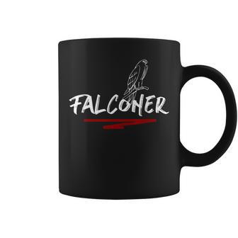 Falconer Falconry Falcons Hunting Bird Of Prey Falconer Coffee Mug - Monsterry