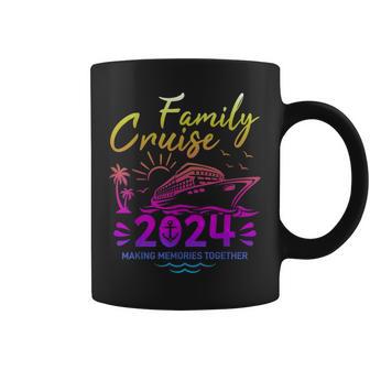 Family Cruise 2024 Making Memories Family Vacation 2024 Coffee Mug - Monsterry