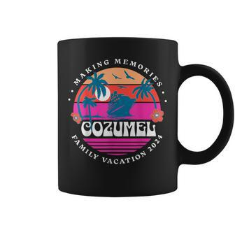 Family Cruise Cozumel Vacay 2024 Souvenir Matching Cruising Coffee Mug - Seseable