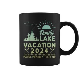 Family Reunion 2024 Lake Trip Summer Vacation Fishing Squad Coffee Mug - Seseable