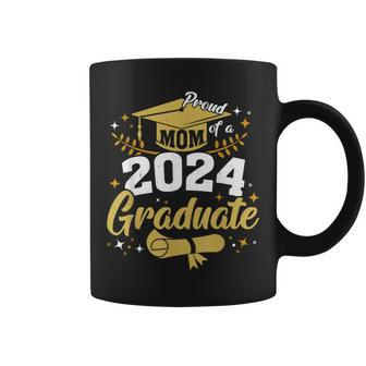 Family Senior 2024 Proud Mom Of A Class Of 2024 Graduate Coffee Mug - Monsterry UK
