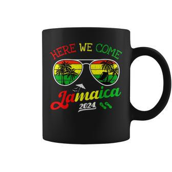Family Vacation Vacay Girls Trip Jamaica Here We Come 2024 Coffee Mug - Seseable