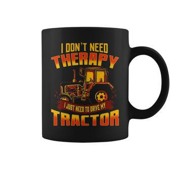 Farmer Tractor Farming Quotes Humor Farm Sayings Coffee Mug | Mazezy UK