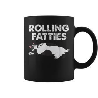 Fat Kitten Cat Rolling Fatties Coffee Mug - Thegiftio UK