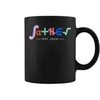 Father 2024 Mathematics Symbol Fun Fathers Day Math Teacher Coffee Mug - Thegiftio UK