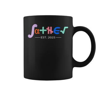 Father 2025 Mathematics Symbol Fun Fathers Day Math Teacher Coffee Mug - Thegiftio UK