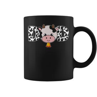 Father Cow Dad Farming Birthday Matching Coffee Mug | Mazezy