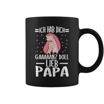 Father Father's Day Children's Ich Hab Dich Ganz Doll Ich S Tassen - Geschenkecke