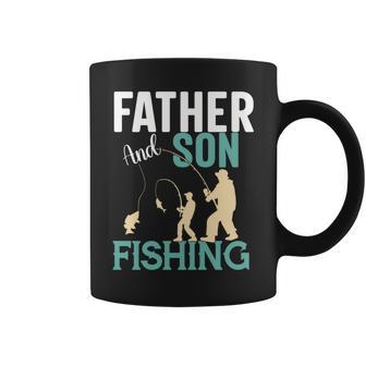 Father And Son Fishing Father's Day 2024 Coffee Mug - Seseable