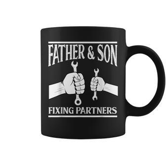 Father And Son Mechanic Father's Day Coffee Mug - Monsterry DE