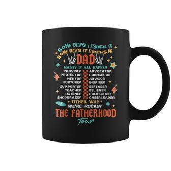 Fatherhood Tour Father's Day Best Dad Ever Coffee Mug - Seseable