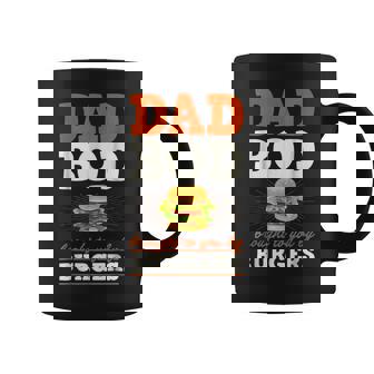 Father's Day Dad Bod Brought To You By Burgers Burger Dad Coffee Mug - Thegiftio UK