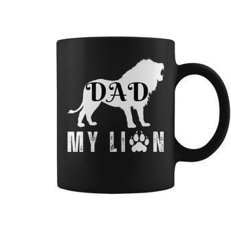 Father's Day Dad My Lion For Husband Dad Grandpa Coffee Mug - Thegiftio UK