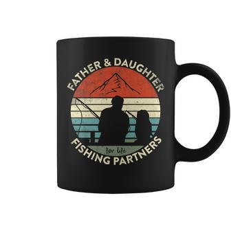 Fathers Day Fishing Dad Fathers Day From Daughter Fishing Coffee Mug - Seseable