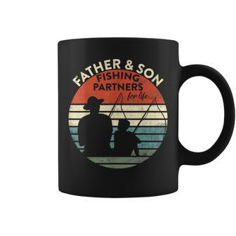 Fathers Day Fishing For Dad Fathers Day From Son Fishing Coffee Mug - Seseable