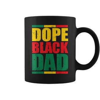 Fathers Day Junenth Dope Black Dad Black History Coffee Mug - Thegiftio UK