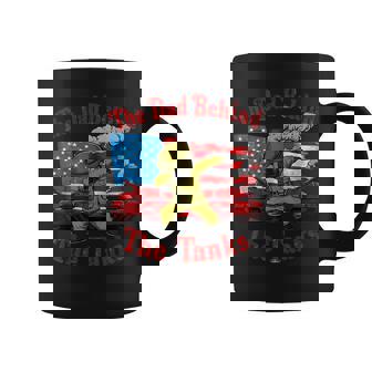 Father's Day Military Tank Guard Dad 4Th July American Flag Coffee Mug - Thegiftio