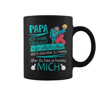 Father's Day Papa Superheroersucht Das Beste Geschenk Father S Tassen - Geschenkecke