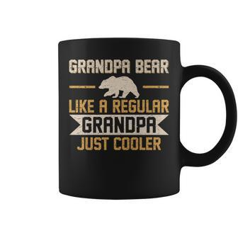 Father's Day Regular Grandpa Just Cooler Coffee Mug - Thegiftio UK