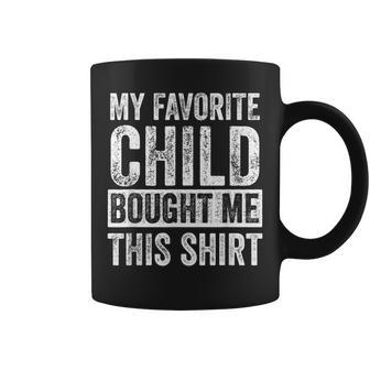 My Favorite Child Bought Me This Retro Dad Coffee Mug - Monsterry UK