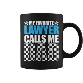 My Favorite Lawyer Calls Me Dad Cute Father For Father's Day Coffee Mug - Seseable