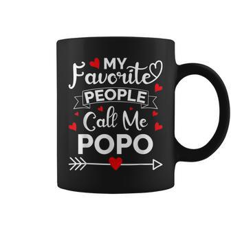 My Favorite People Call Me Popo Fathers Day Coffee Mug - Monsterry DE
