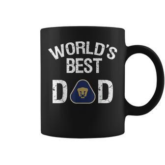 Fc Pumas Unam Mexico World's Best Dad Father's Day Coffee Mug - Monsterry