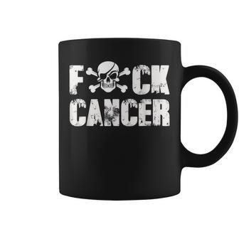 Fck Cancer Fight Back Cancer Support Coffee Mug - Monsterry AU