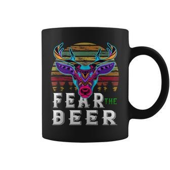 Fear Thedeer For Milwaukee Basketball Bucks Fans Retro Coffee Mug | Crazezy DE