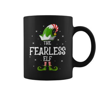 The Fearless Elf Family Matching Group Christmas Coffee Mug - Monsterry UK