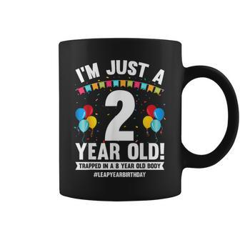 Feb 29Th Birthday Leap Year 8Th Birthday 8 Years Old Coffee Mug - Seseable