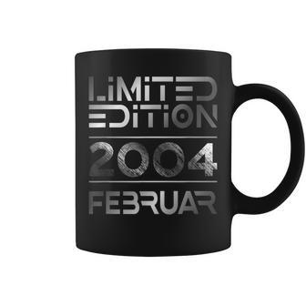 Februar 2004 Mann Frau 20 Geburtstag Limited Edition Tassen - Seseable