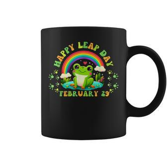 February 29Th Leap Day Frog Cute Matching Leap Year 2024 Coffee Mug - Seseable